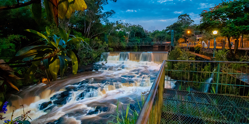 Parque dos Saltos em Brotas